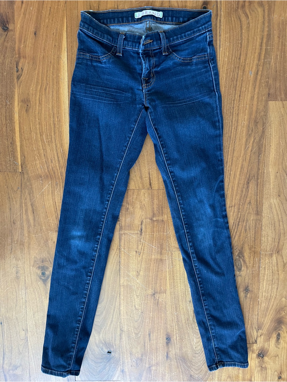 J Brand Dark Blue Skinny Jeans